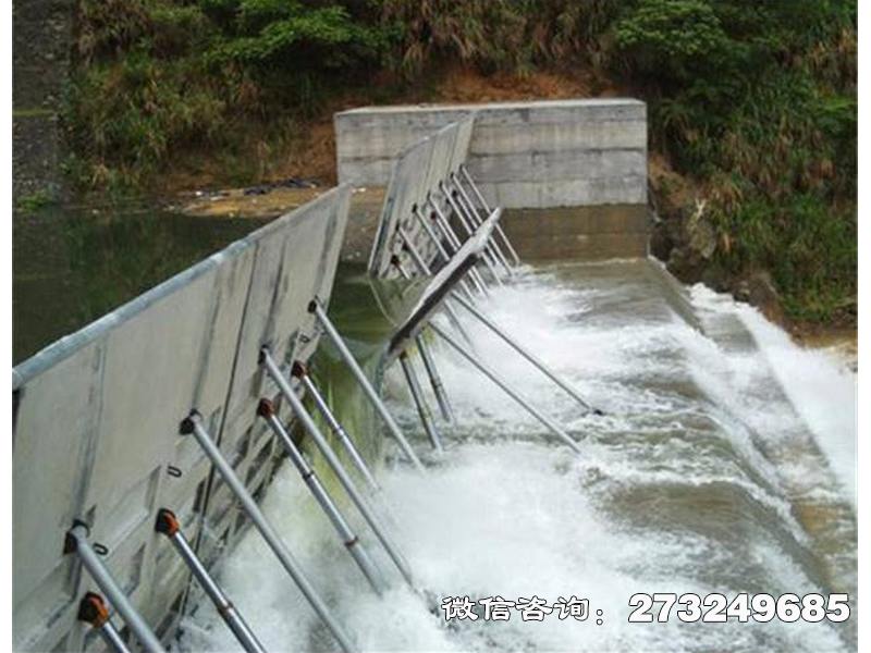 德格县水利建设液压钢坝